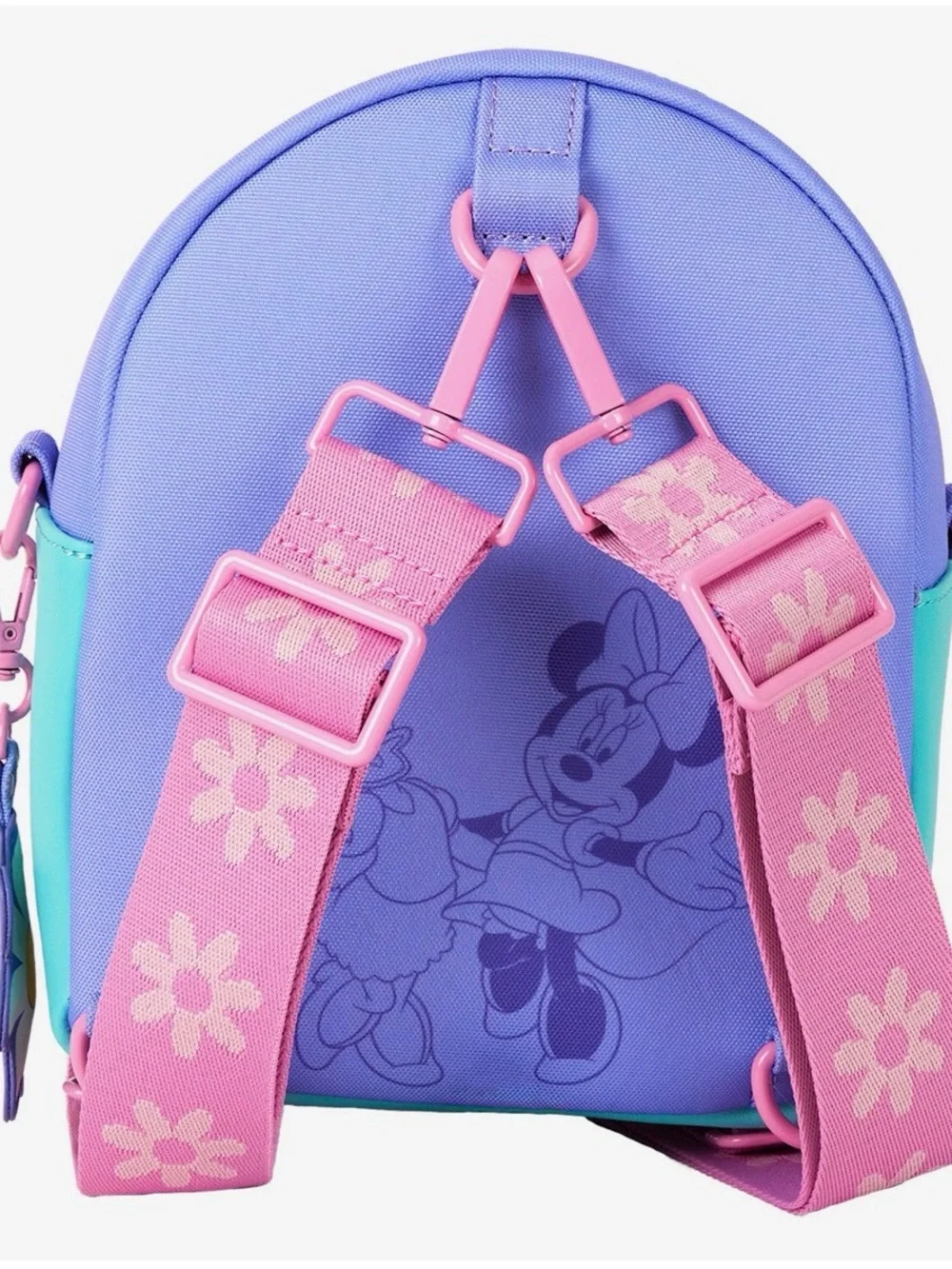Disney x Loungefly Lavender & Pink Minnie Daisy Crossbody Bag